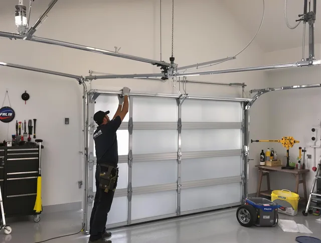 Granby Garage Door Repair certified team performing precision garage door installation in Granby