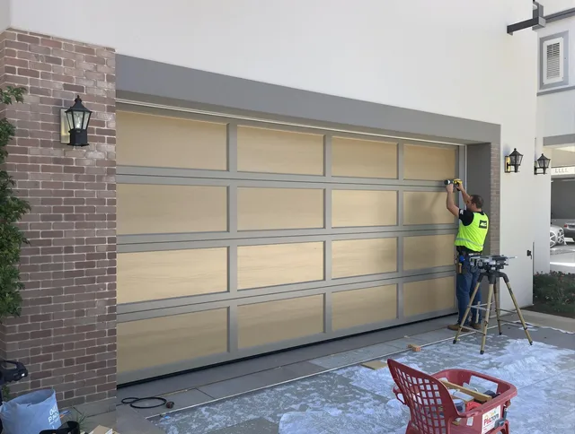 Garage door replacement service by Granby Garage Door Repair in Granby