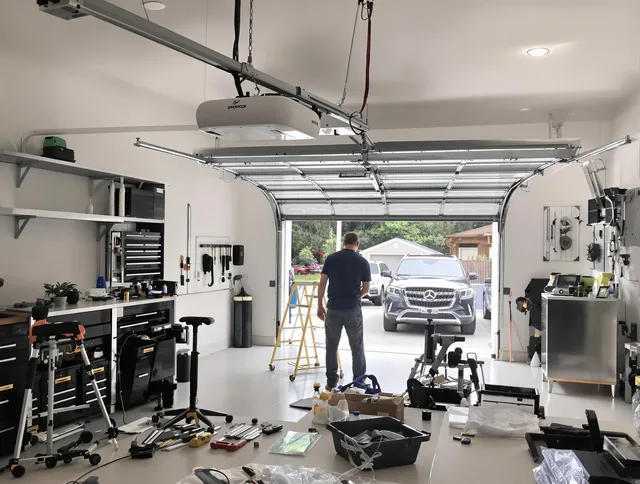 Garage door opener installation by Granby Garage Door Repair in Granby
